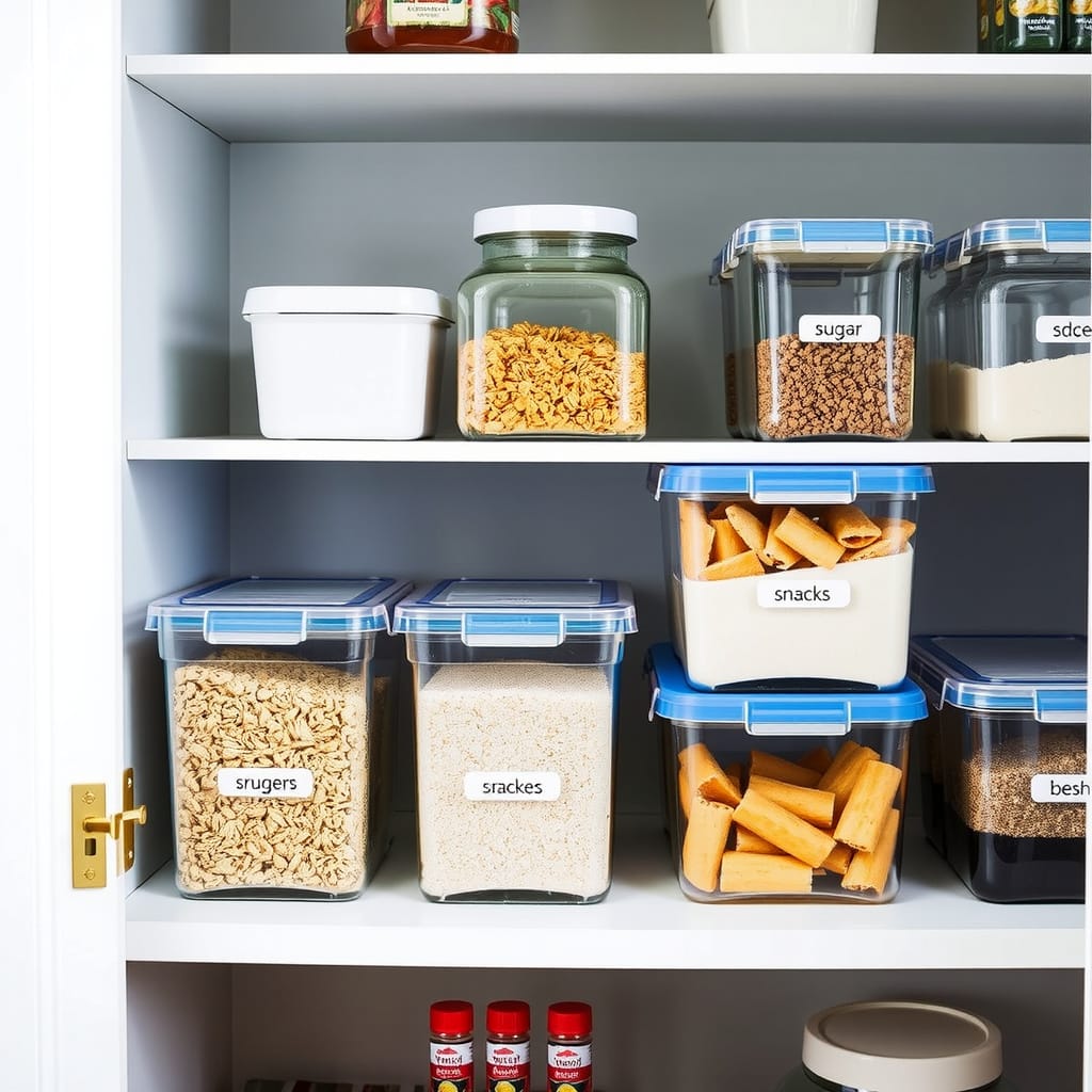Smart Storage Solutions and Pantry Organization Hacks
