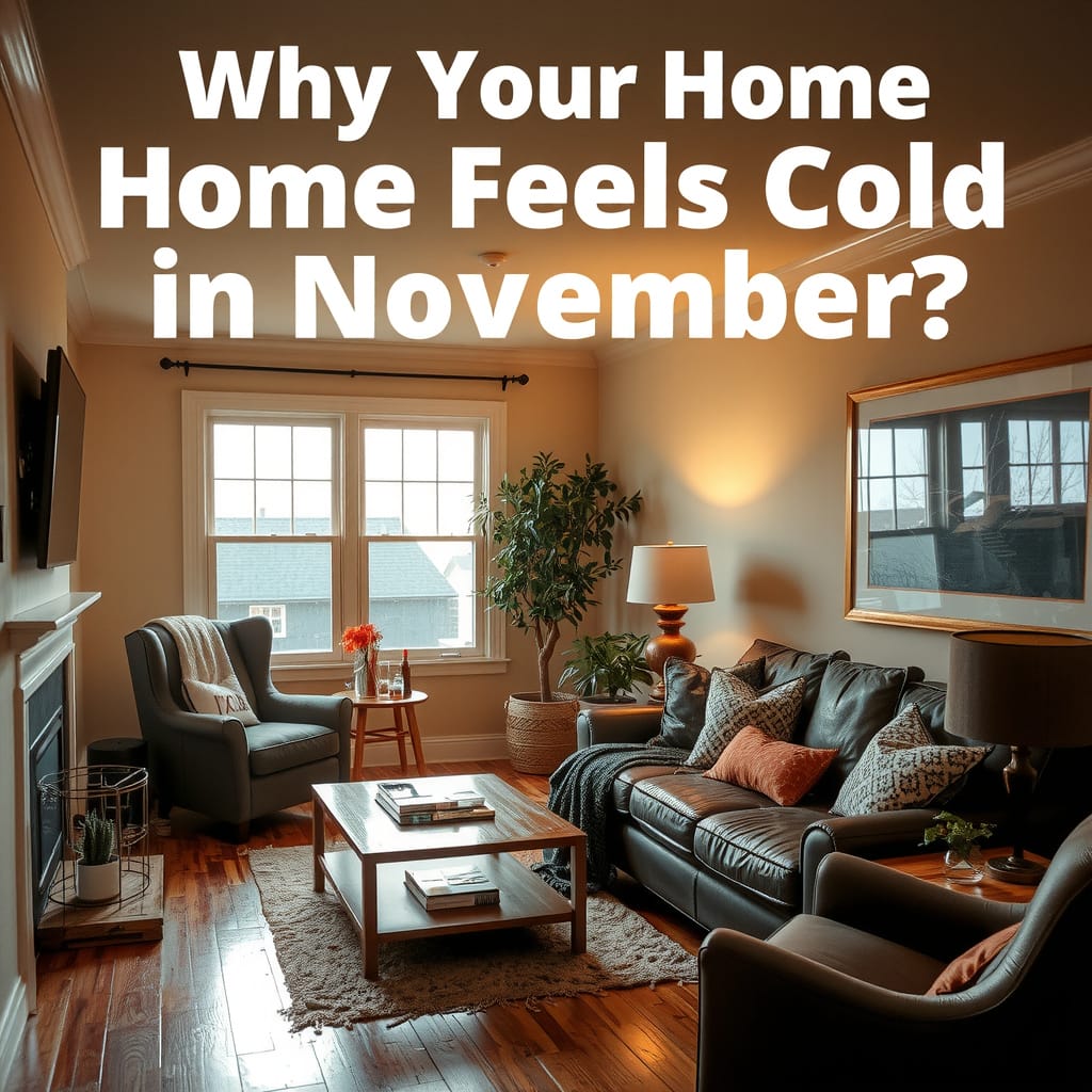 Why Your Home Feels Cold in November (Fixes & Fast Wins)