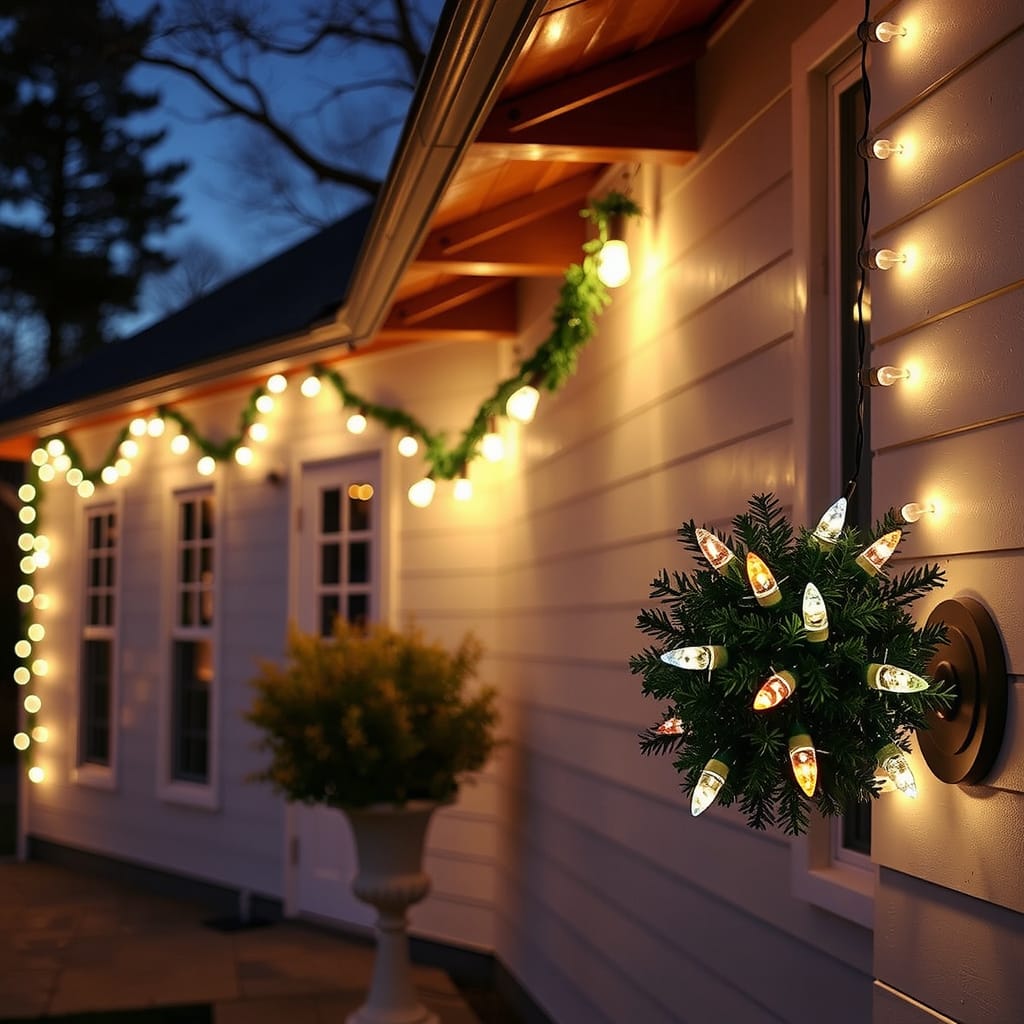 The Easiest Way To Hang Outdoor Christmas Lights Without Damaging Your Home (Simple Tips)
