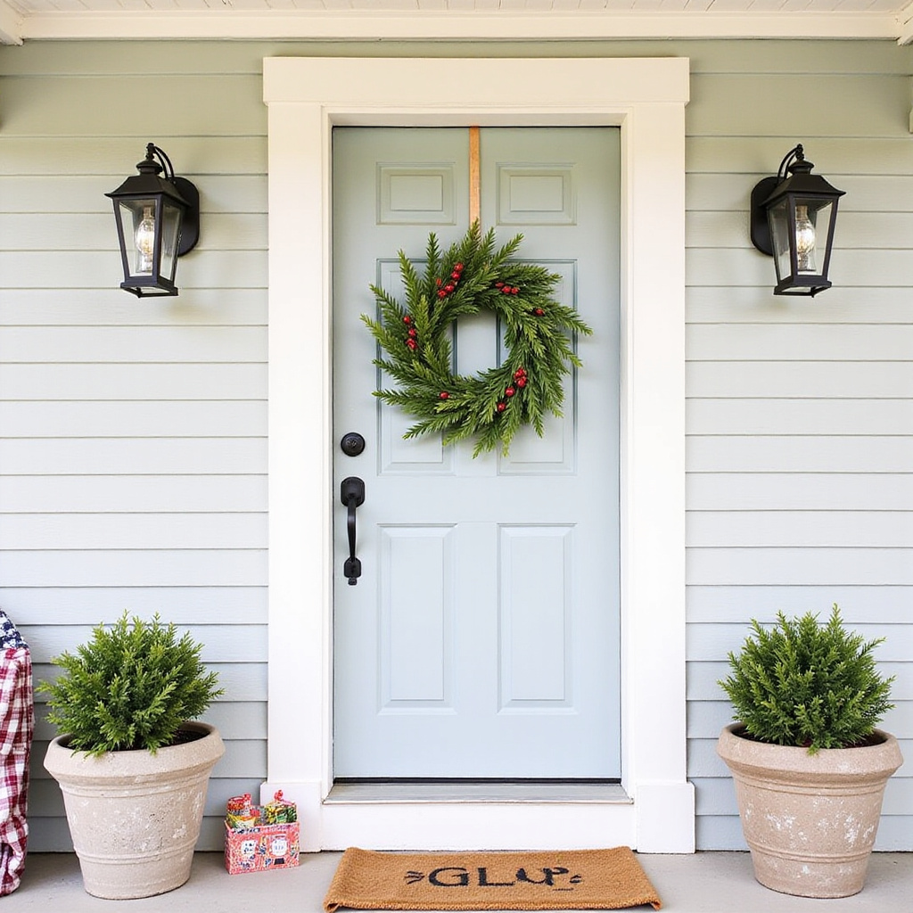 Freshening Up Exteriors and Incorporating Seasonal Decor