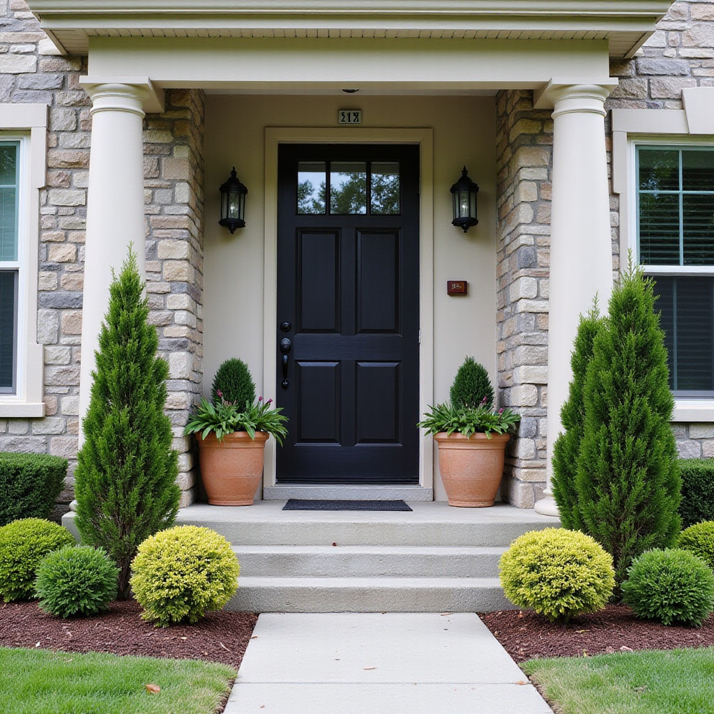 Landscaping and Entryway Styling for Maximum Impact
