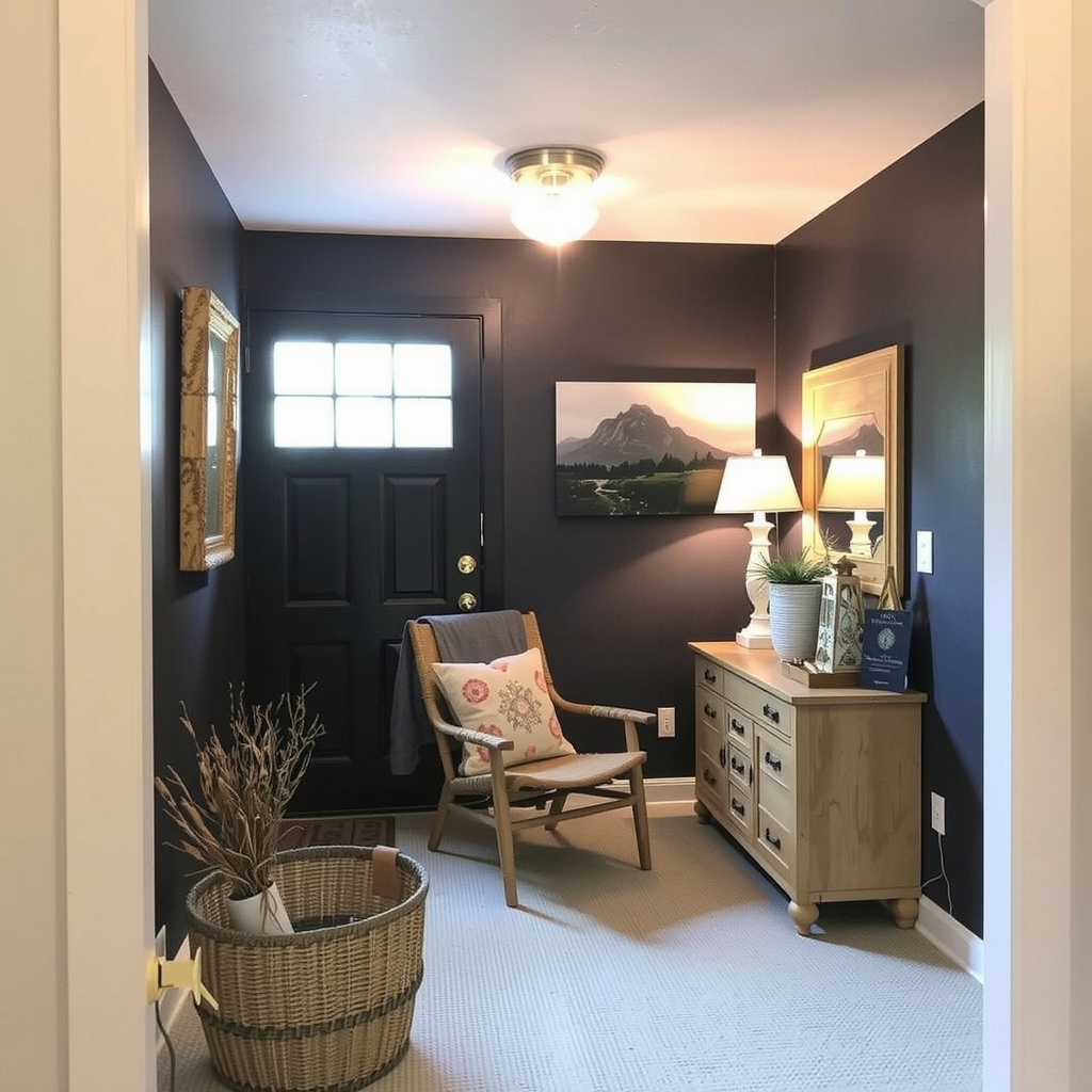 Lighting Upgrades for a Cozy Winter Entryway