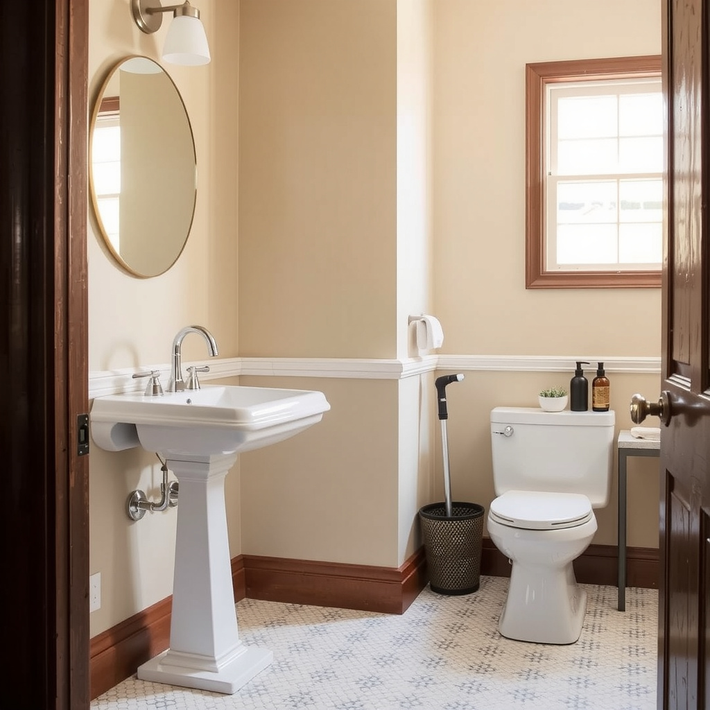 Refreshing Bathrooms and Entryways