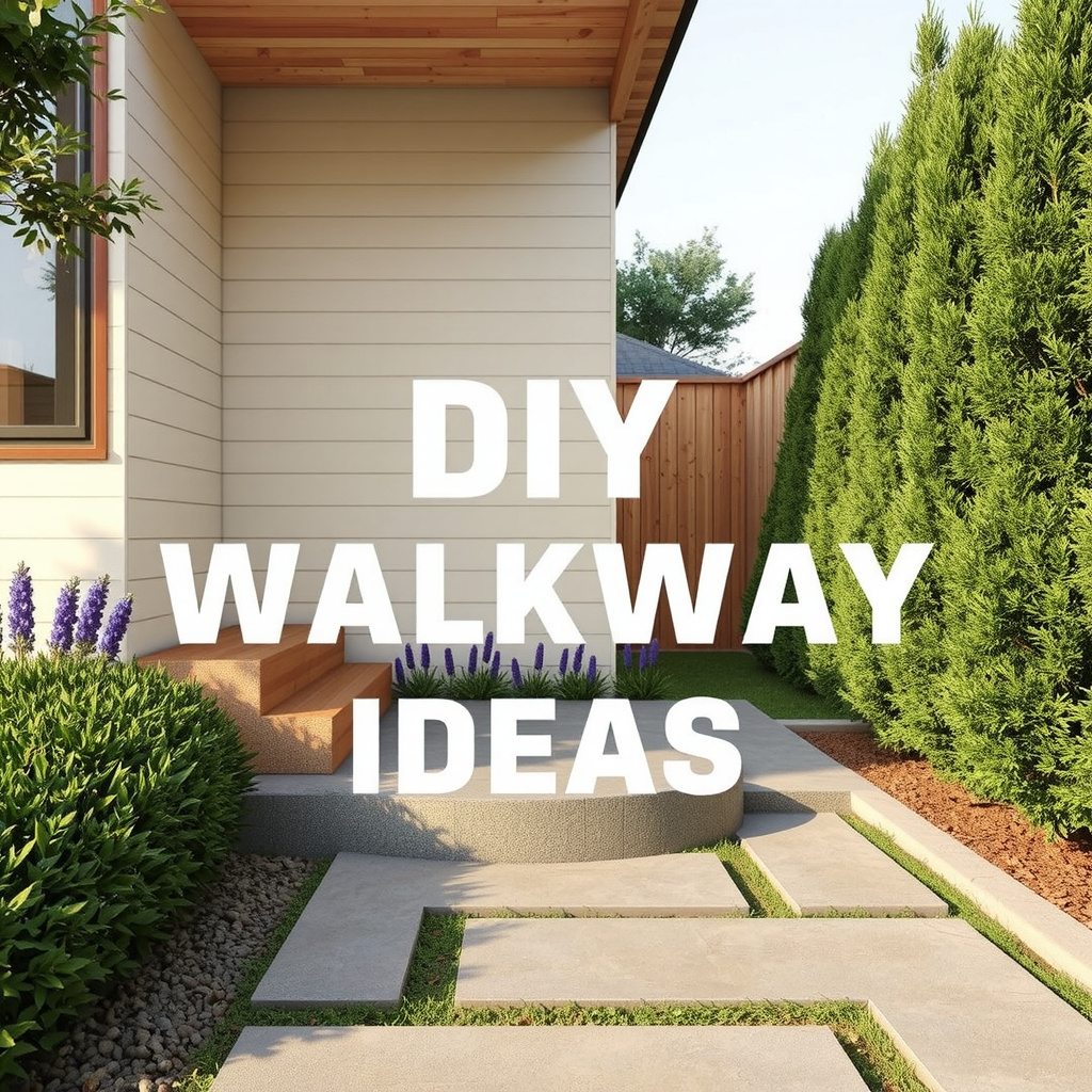 DIY Walkway Ideas (Easy Budget Paths)