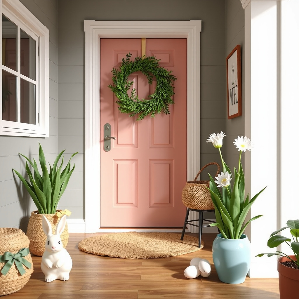 Start With A Fresh Easter Color Palette And Entryway Refresh
