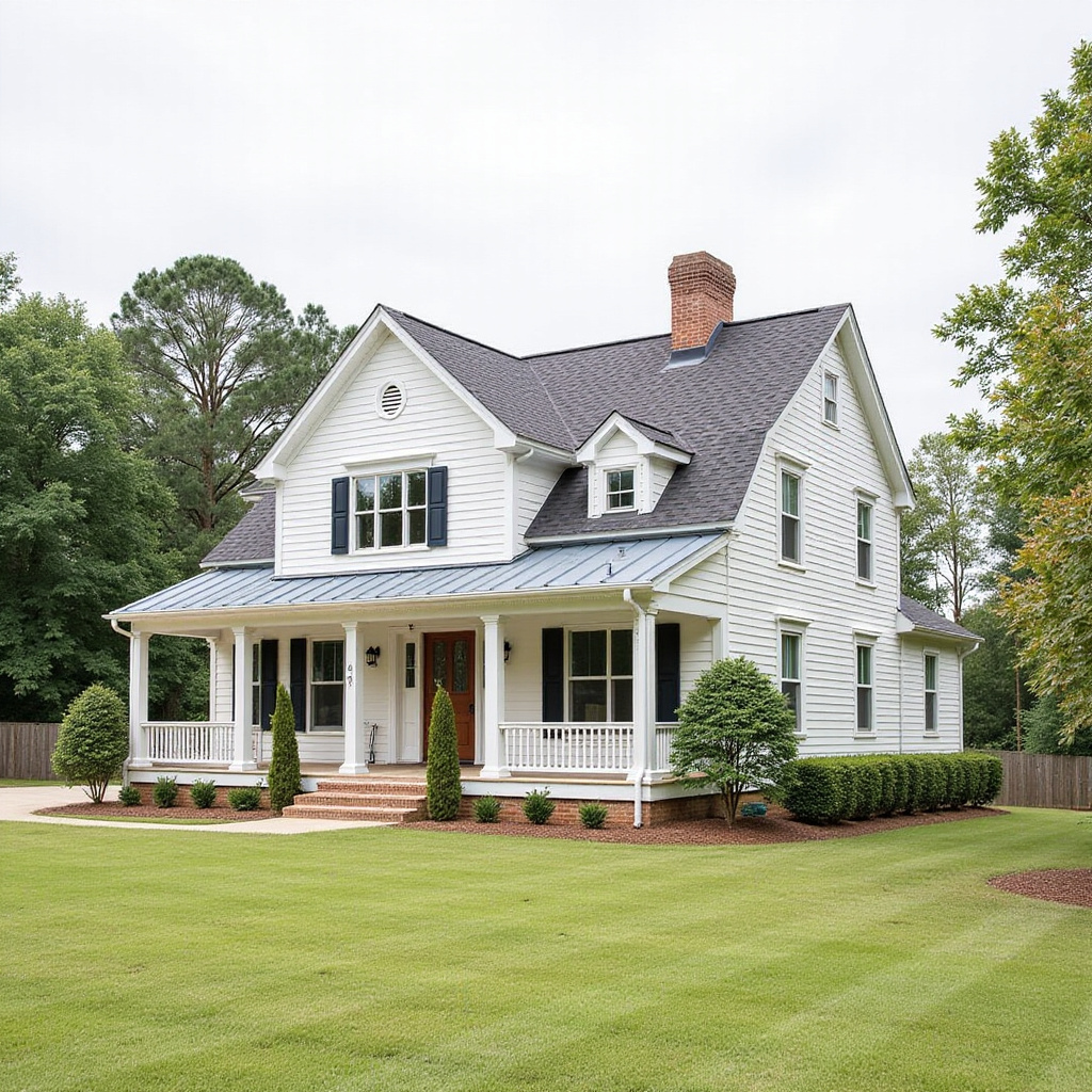A Traditional Southern-Inspired Barndominium In Georgia With Timeless Character