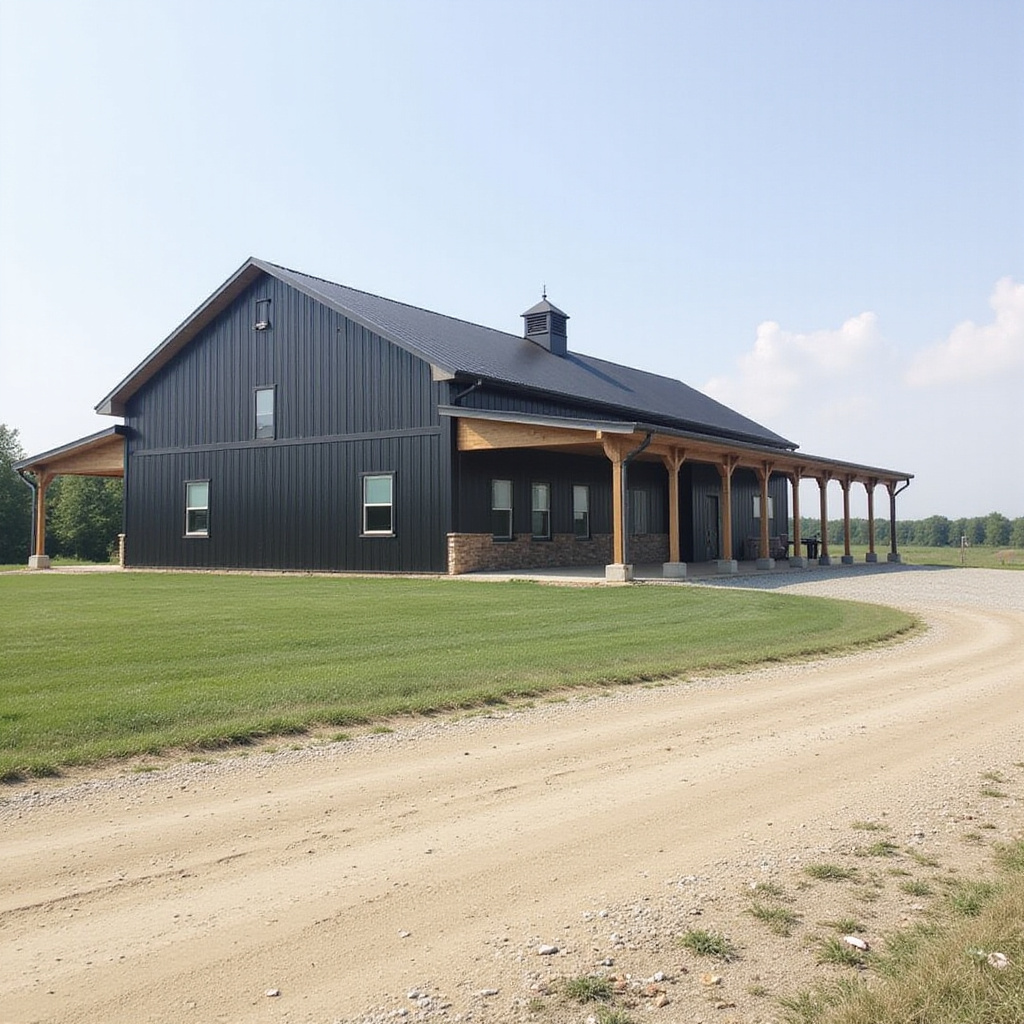 Barndominium 5: A Sleek Country Build In Central Indiana