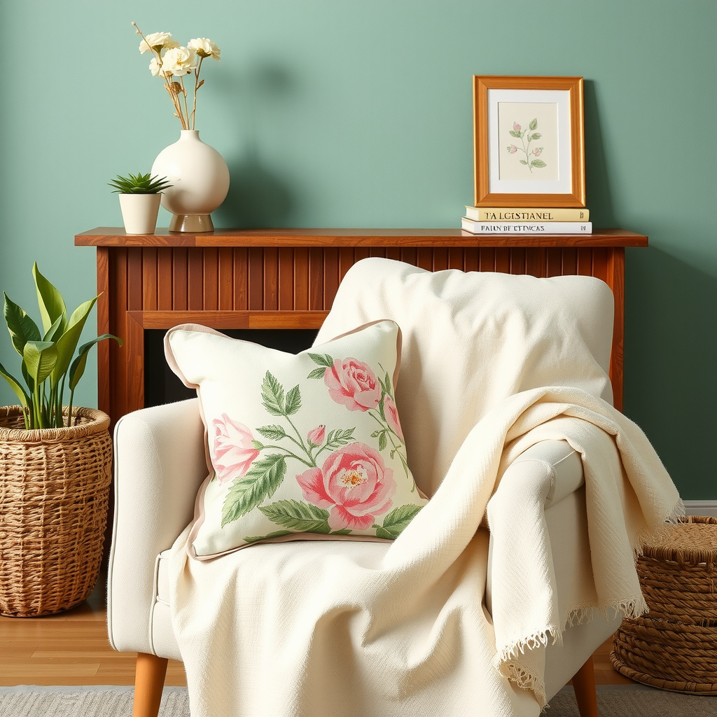 Bring In Spring Color With Affordable Textiles And Accents
