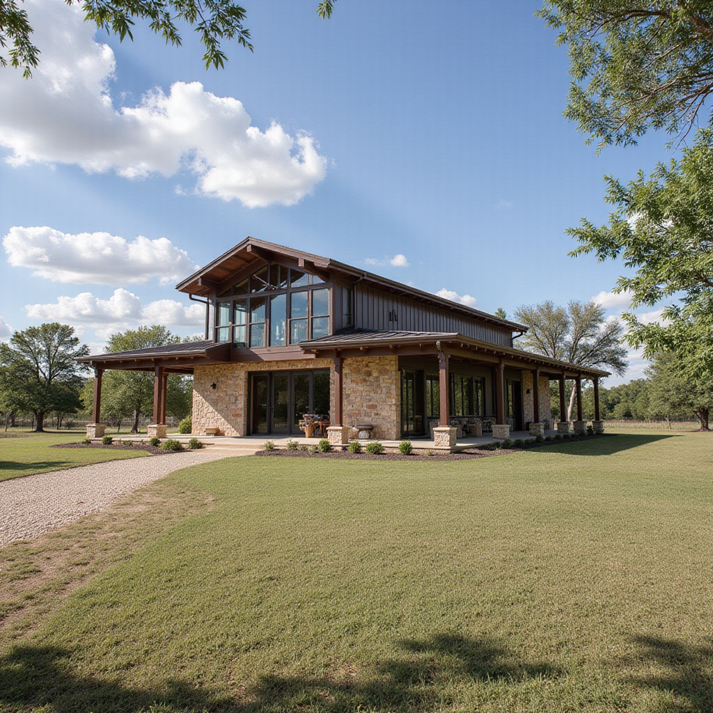 Tonya Reed Grimminger Texas Ranch Barndominium