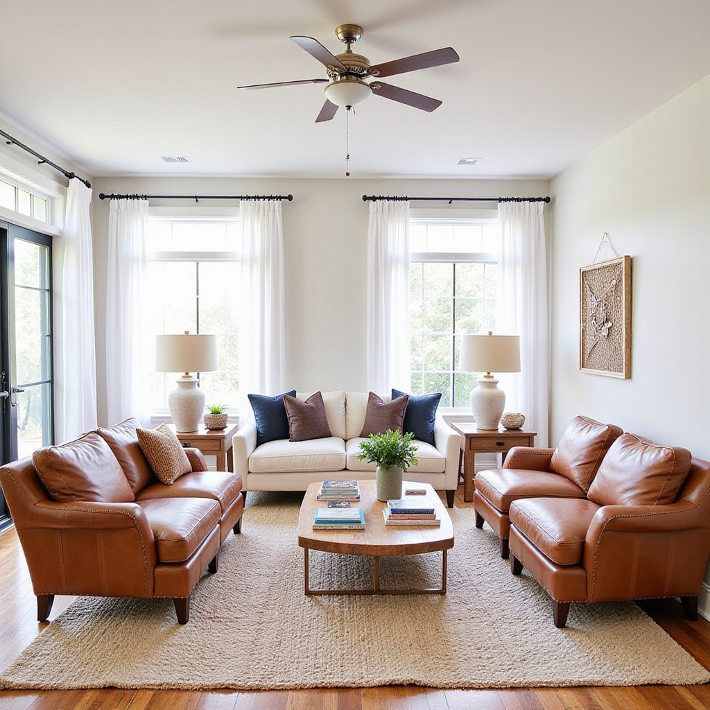6. Style With Natural Textures Like Linen, Leather, And Woven Accents