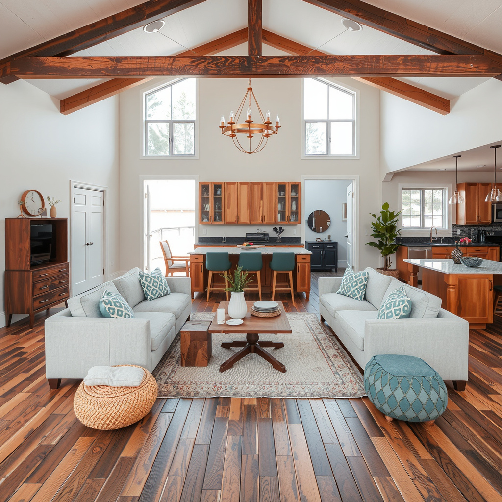 Style Open-Concept Spaces With Zones